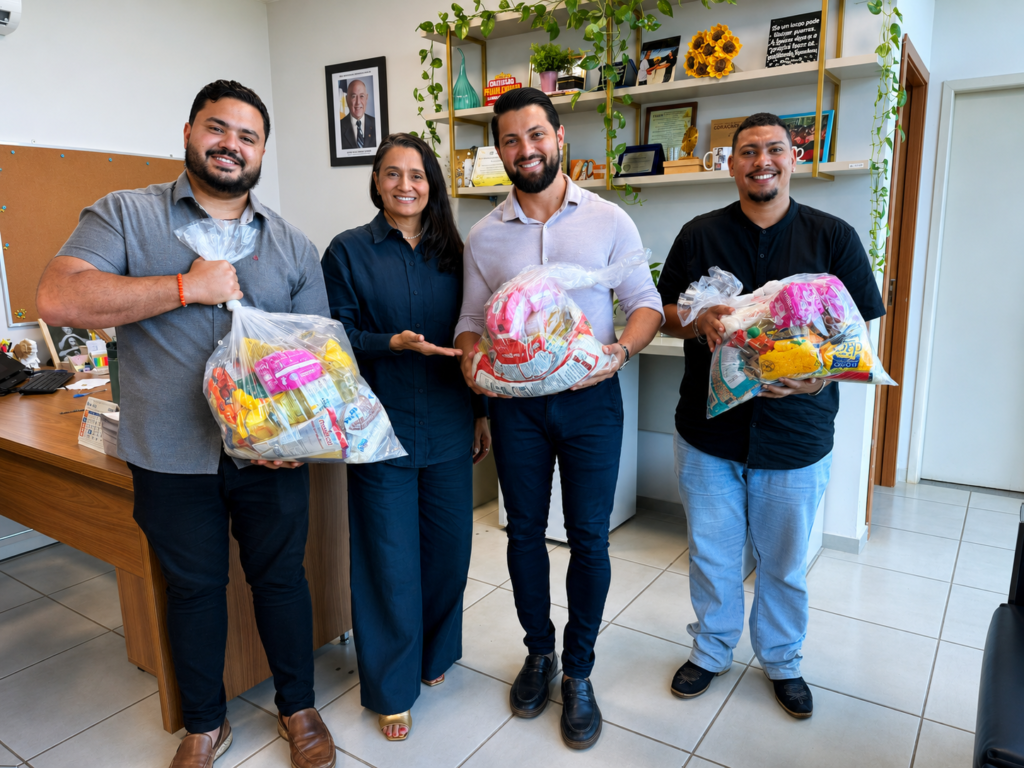 Evento universitário (GXB) arrecadou alimentos durante as competições e reforçou ações sociais em apoio a famílias em situação de vulnerabilidade em Palmas